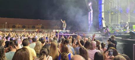 Concierto de Manuel Carrasco en la Feria 2025.