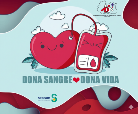 Dona sangre, dona vida. Cartel