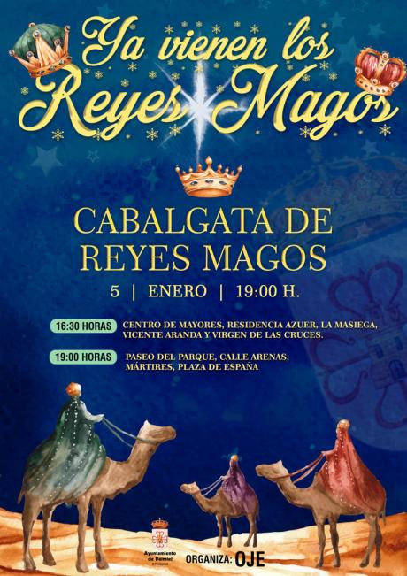 Cartel cabalgata Reyes Magos 2026