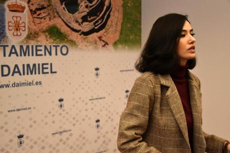 Lourdes Rodríguez de Guzmán, en la presentación