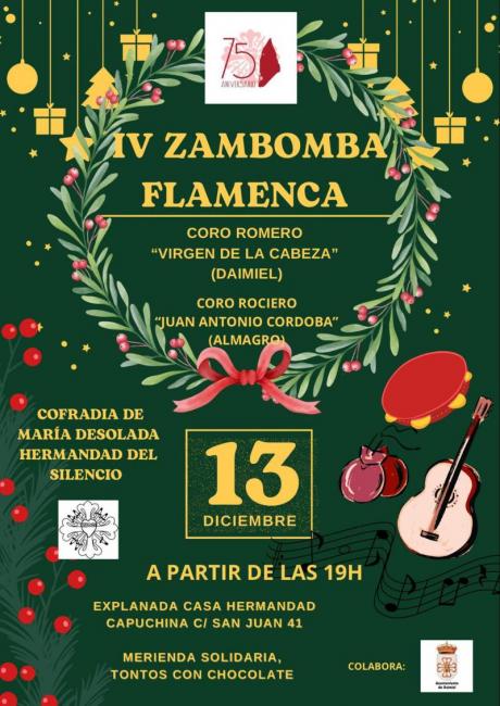 Cartel zambomba flamenca