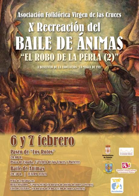 Cartel baile de ánimas
