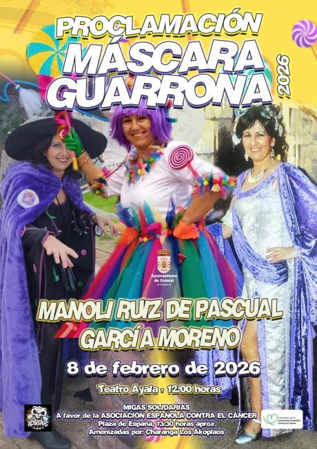 Cartel Máscara guarrona 2026
