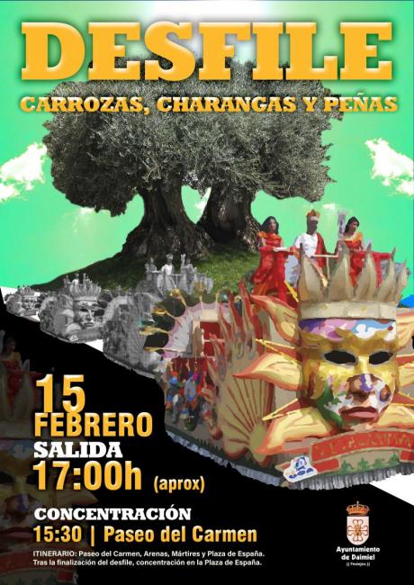 Cartel desfile carrozas