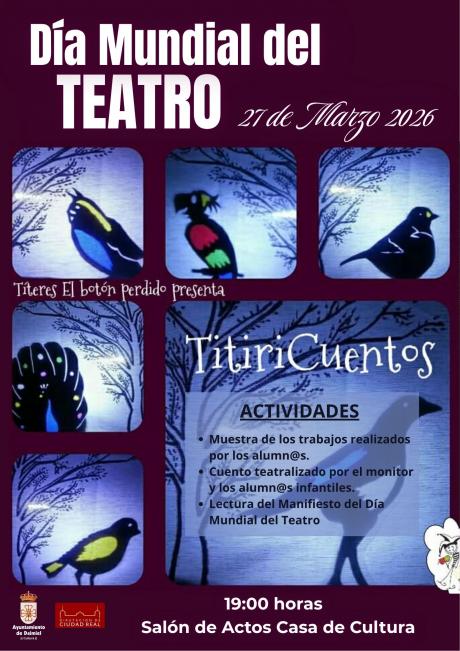 Cartel dia mundial del teatro