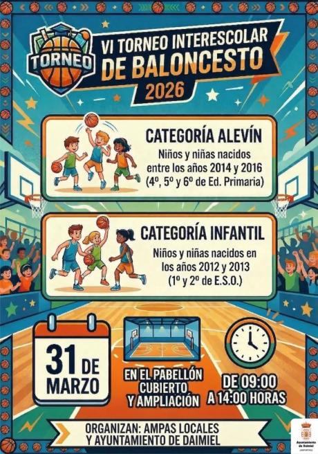 Cartel baloncesto ampas