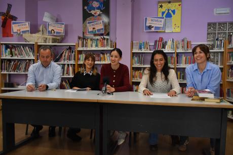 Durante la presentación 