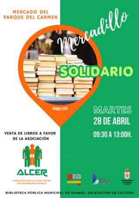 Cartel mercadillo solidario