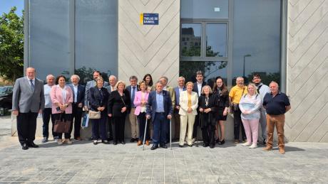 Inauguración de la calle Tablas de Daimiel en Valencia.