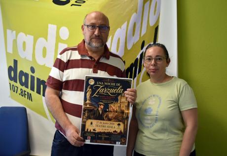 Gustavo y Cristina en Radio Daimiel 