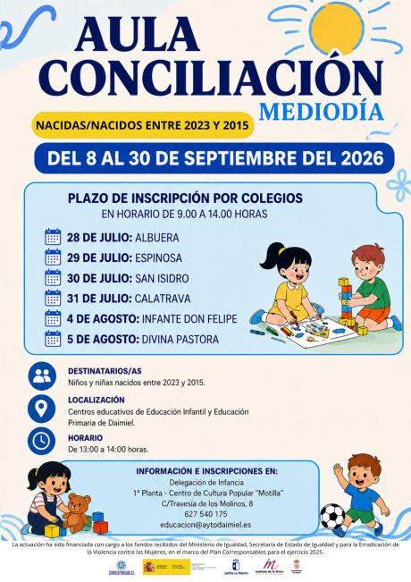 Cartel aula conciliación