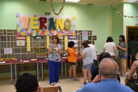 Durante la fiesta de fin de curso