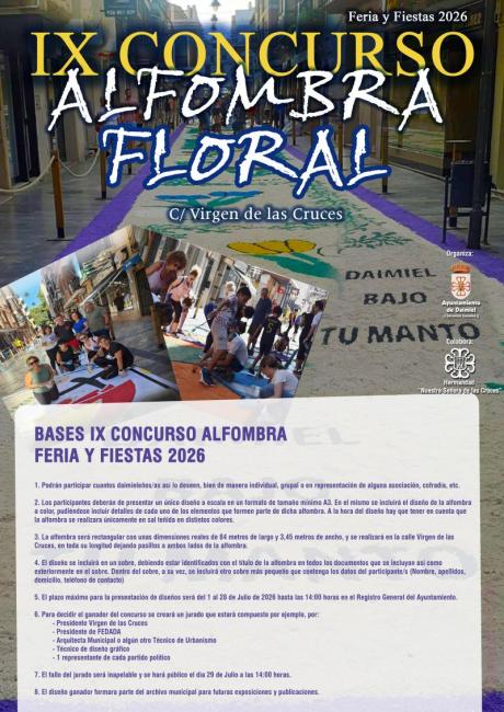 Alfombra floral