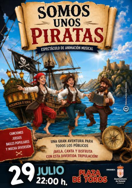 Cartel somos unos piratas
