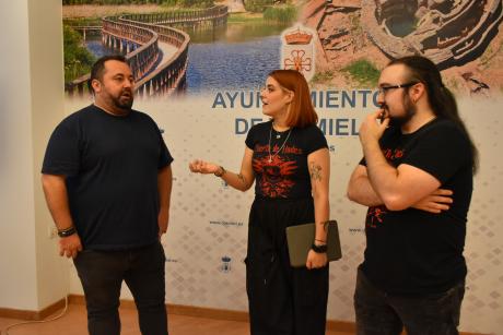 Durante la presentación 