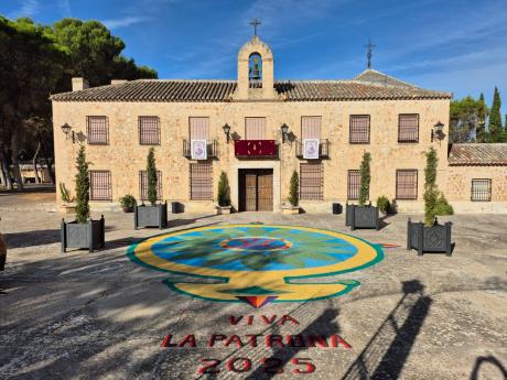 Alfombra floral. Imagen de archivo