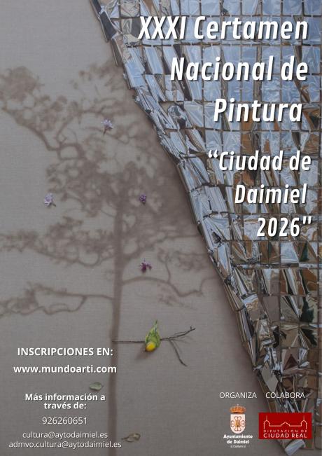 Cartel certamen nacional de pintura