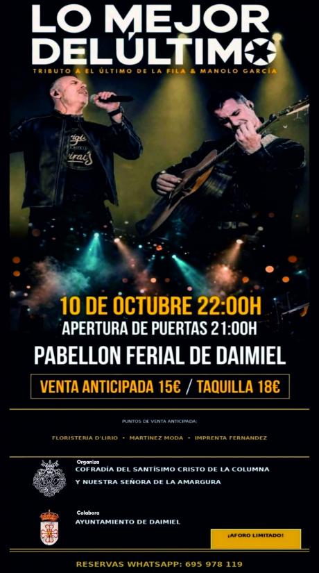 Cartel último de la fila