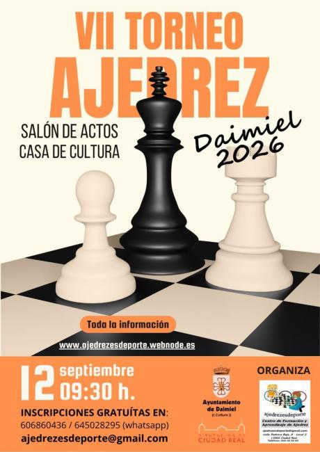 Cartel torneo ajedrez