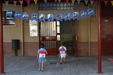 Entrada de alumnos 