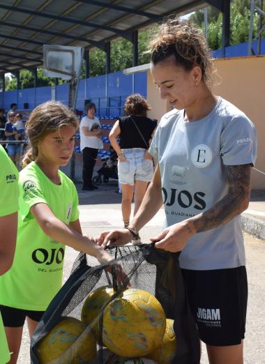 Esther durante el Campus