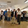 Inauguración de la exposición en la Casa de Cultura