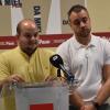 Pepe Jiménez y Julián Borondo, portavoz y concejal del grupo socialista