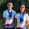 Roncero y García Capellana se colgaron medallas