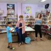 Sorteo en la sala infantil de la Biblioteca