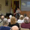Durante la charla 