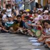 Alumnado participando en Musiqueando